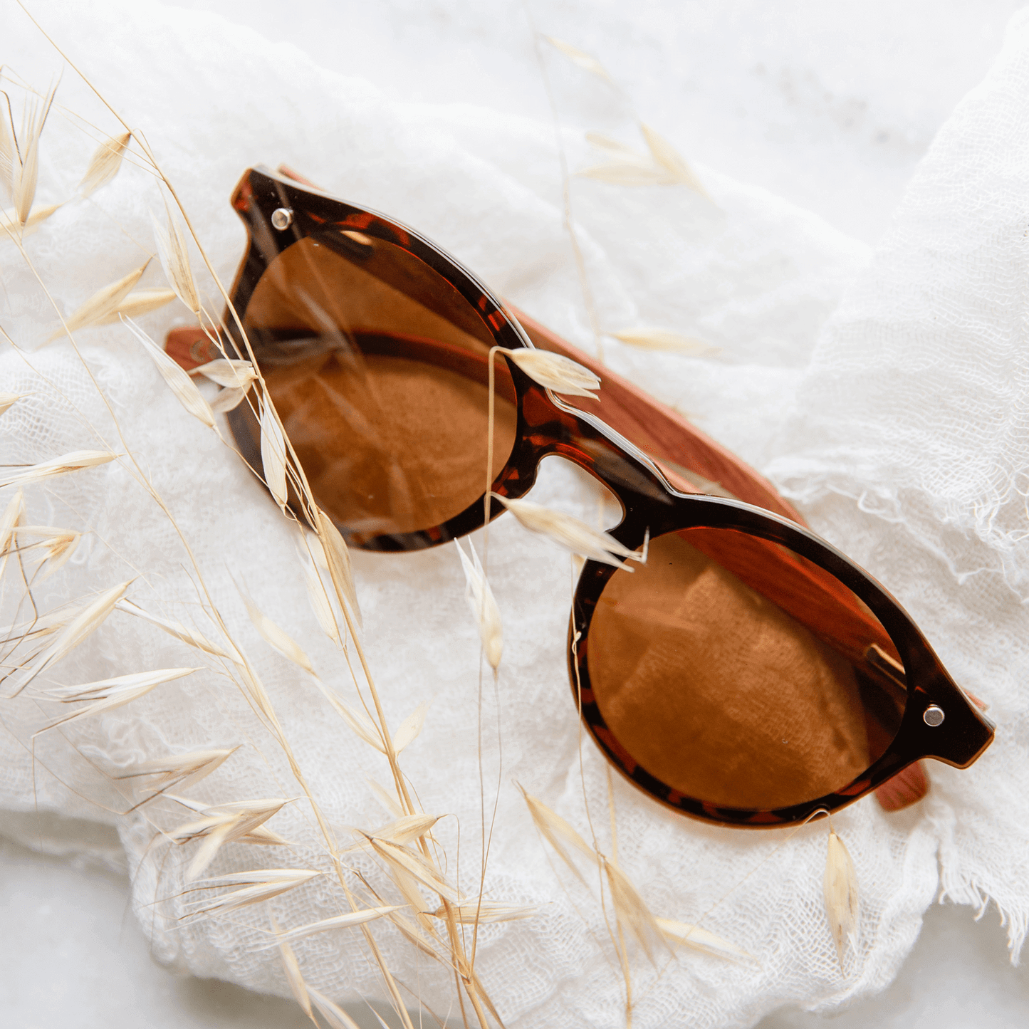 Alona - Wood and Bio Acetate Sunglasses - Gafas Y Gafas
