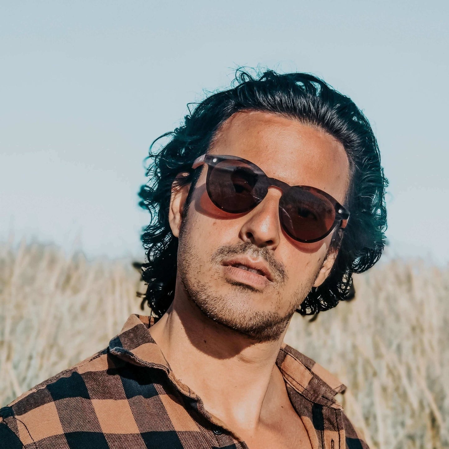 Alona - Wood and Bio Acetate Sunglasses - Gafas Y Gafas