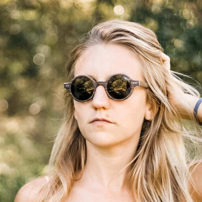 Flic - Unisex Wooden Sunglasses - Gafas Y Gafas