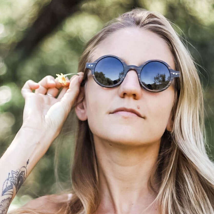 Flic - Unisex Wooden Sunglasses - Gafas Y Gafas