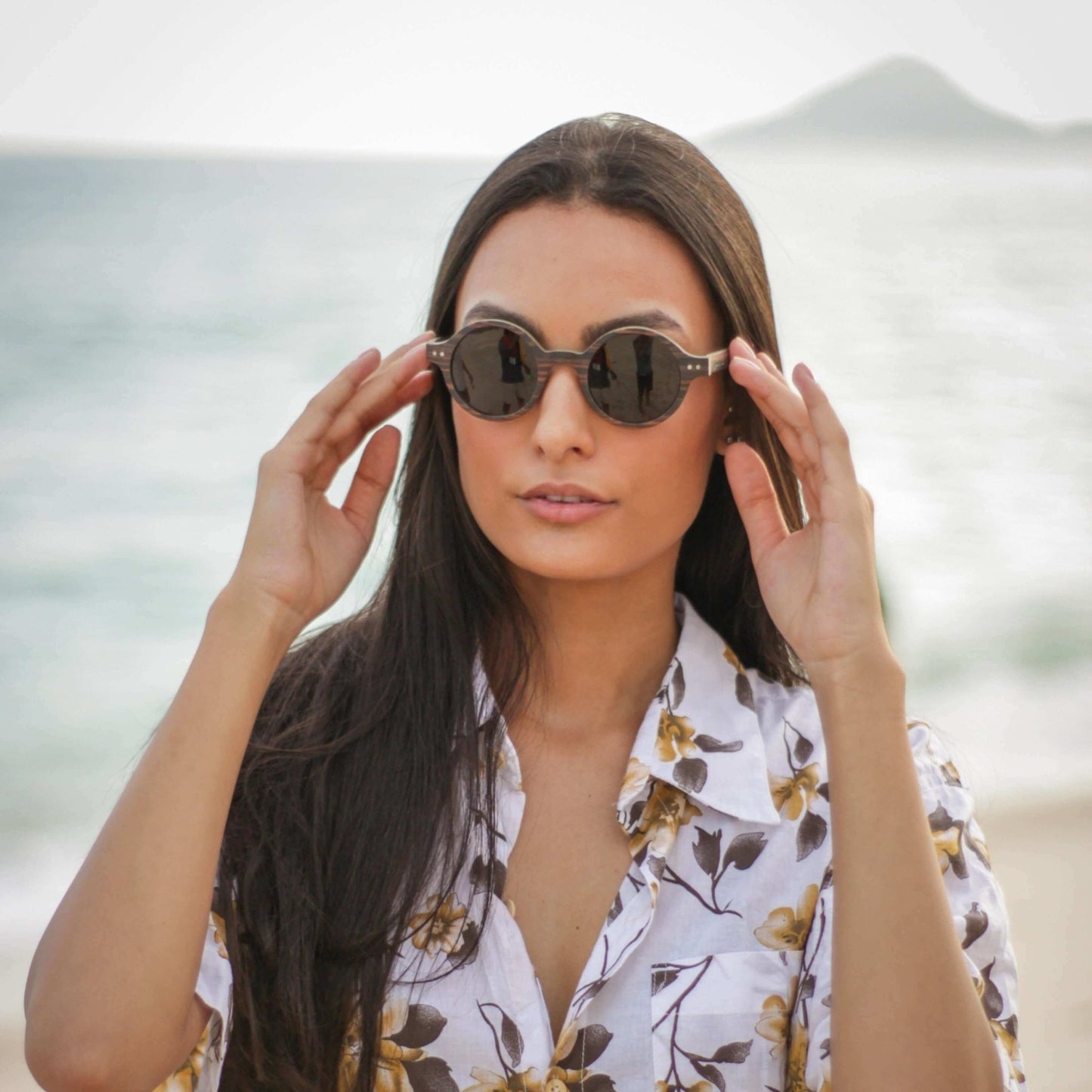 Flic - Unisex Wooden Sunglasses - Gafas Y Gafas