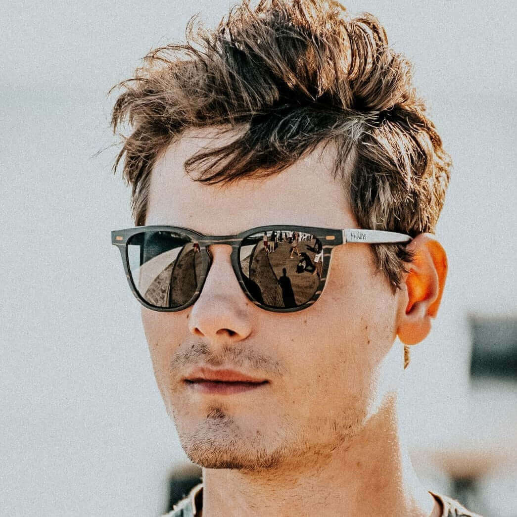 Lark - Unisex Wooden Sunglasses - Gafas Y Gafas