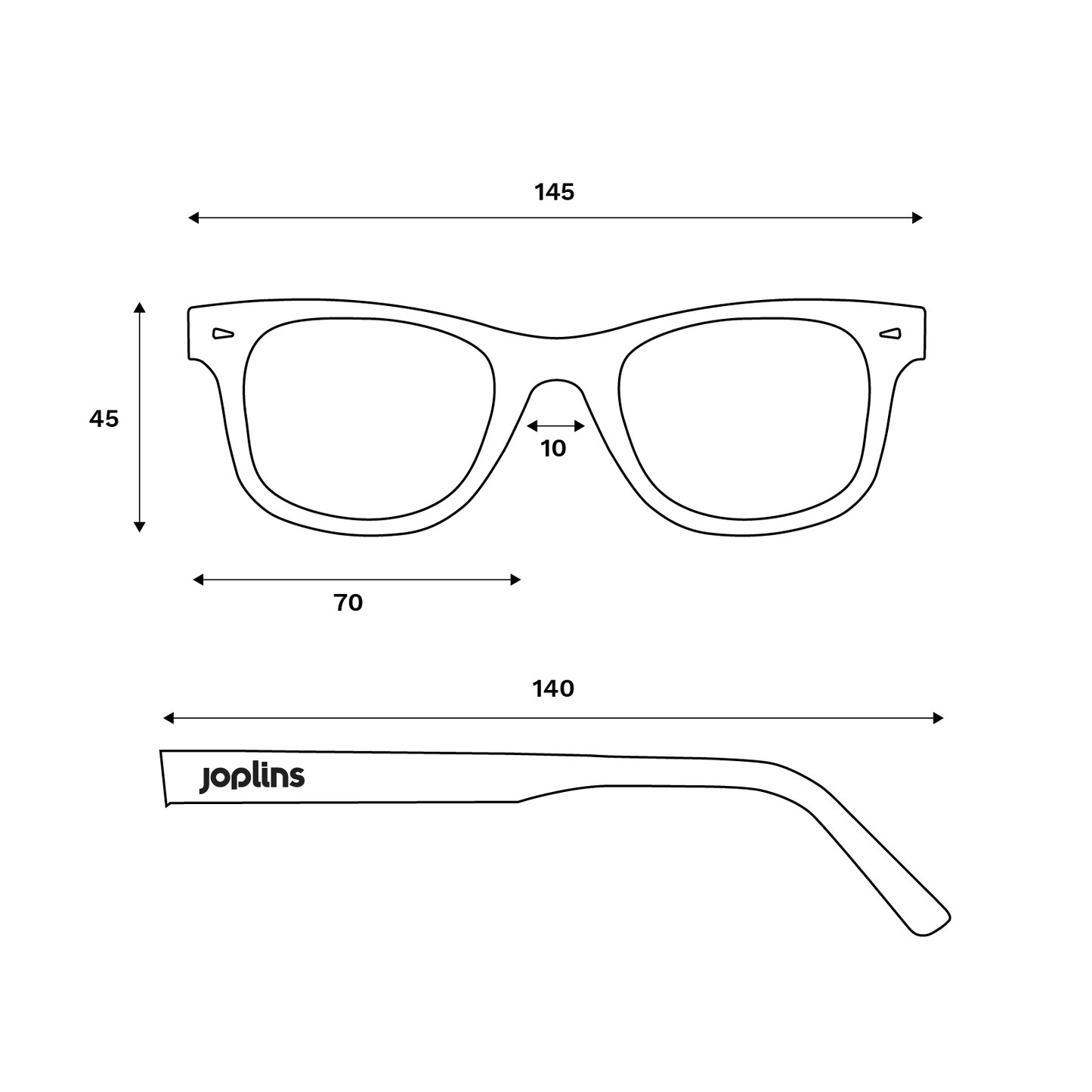 Moon - Unisex Wooden Sunglasses - Gafas Y Gafas