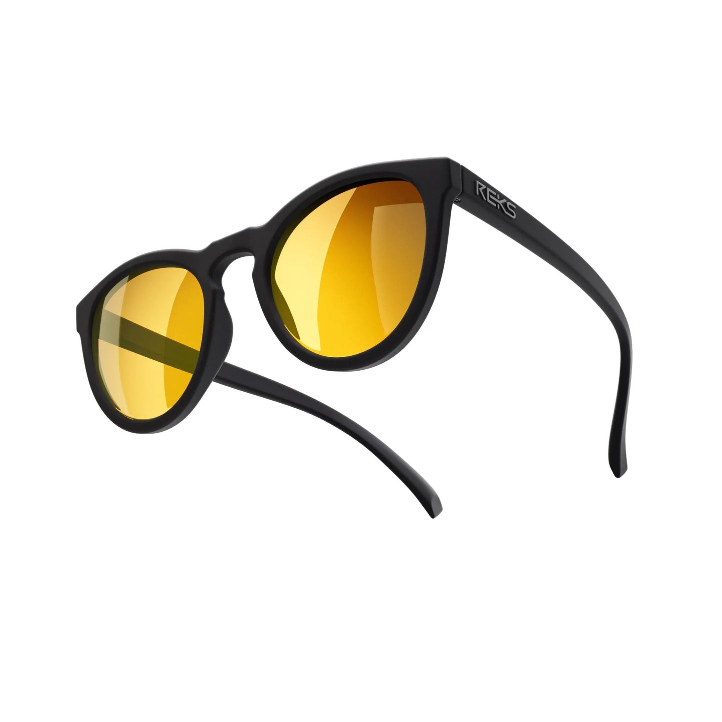 Round Polarized Polycarbonate Prescription Sunglasses - Gafas Y Gafas