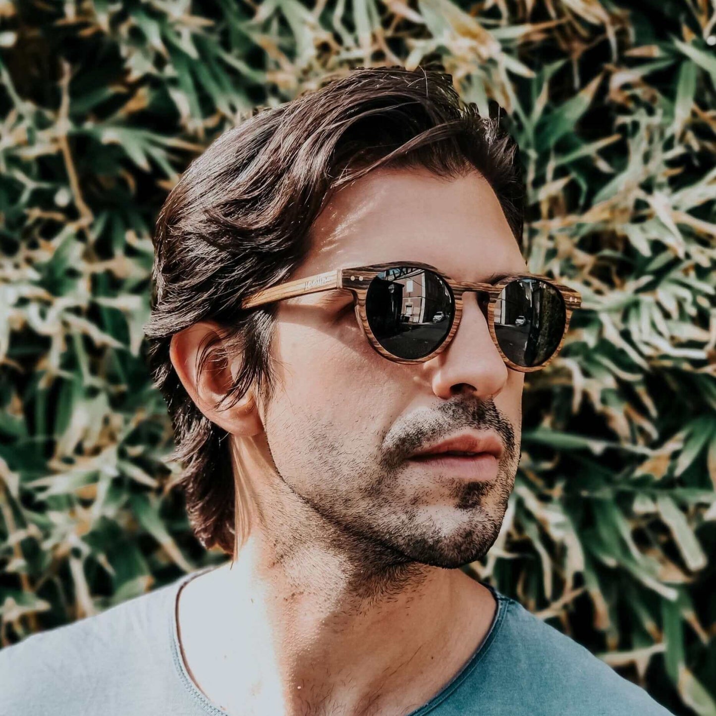 Stinson - Unisex Wooden Sunglasses - Gafas Y Gafas