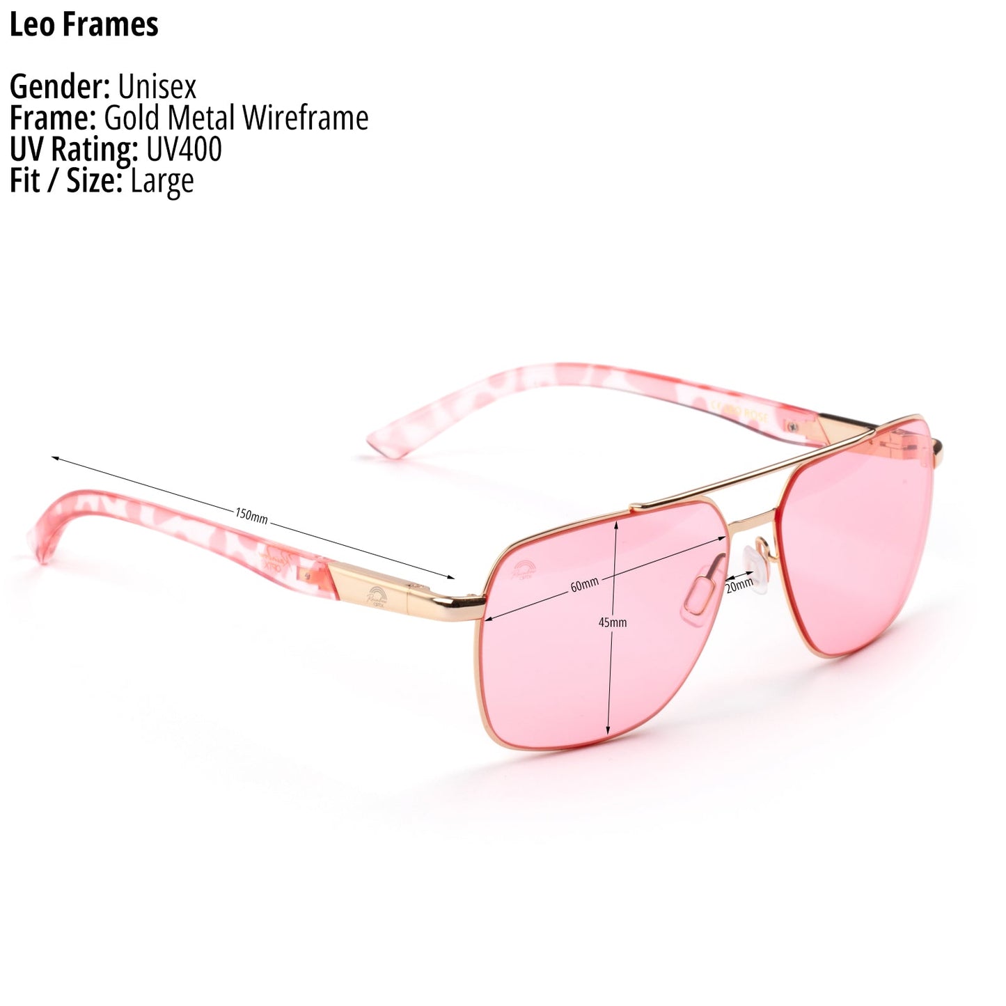 The Leo | Rose "Self - Love" - Gafas Y Gafas