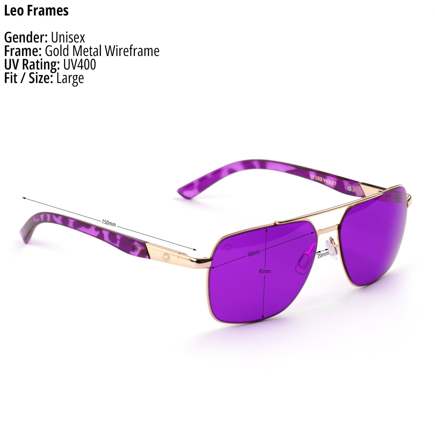 The Leo | Violet "Wisdom" - Gafas Y Gafas