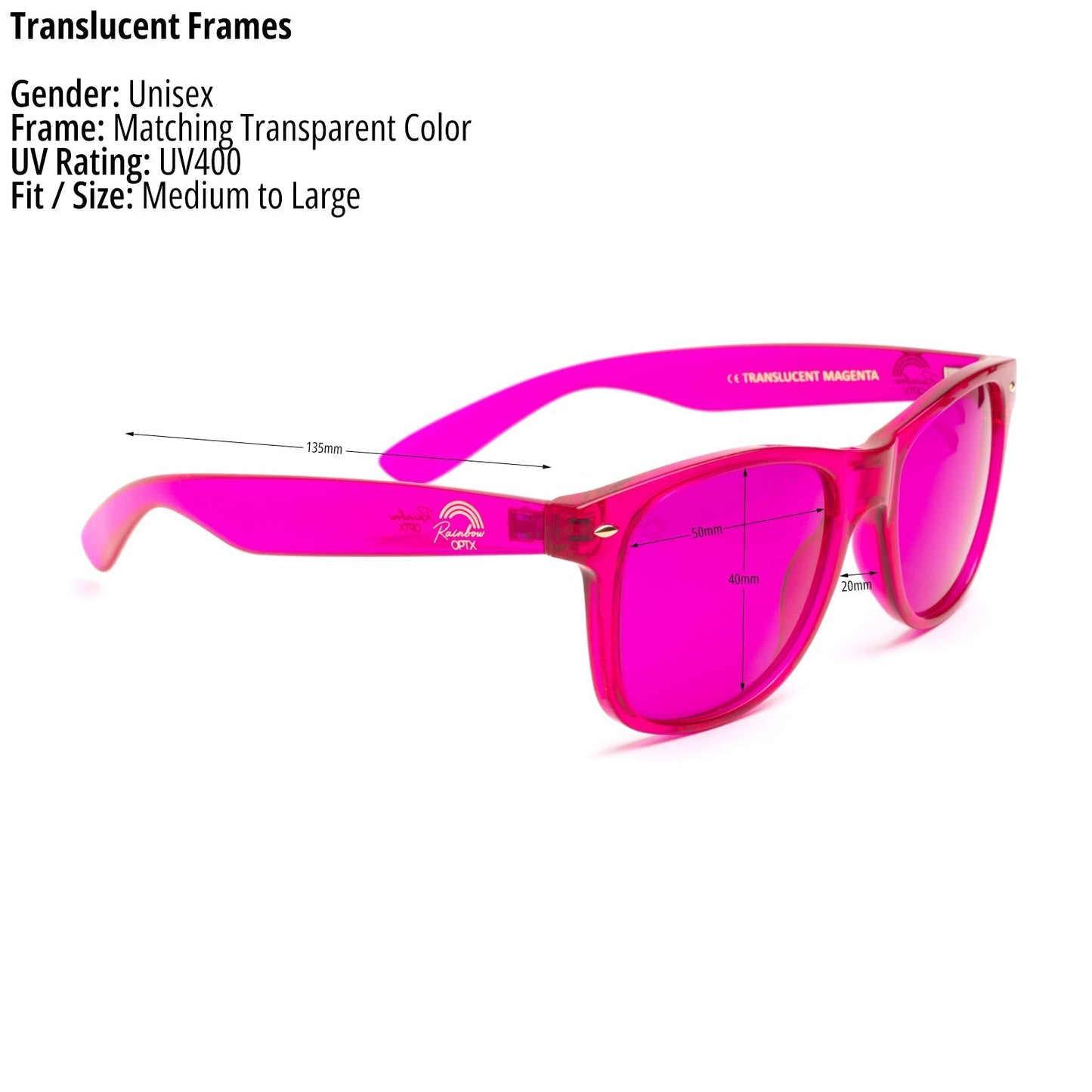 The Translucent | Magenta "Transcending" - Gafas Y Gafas
