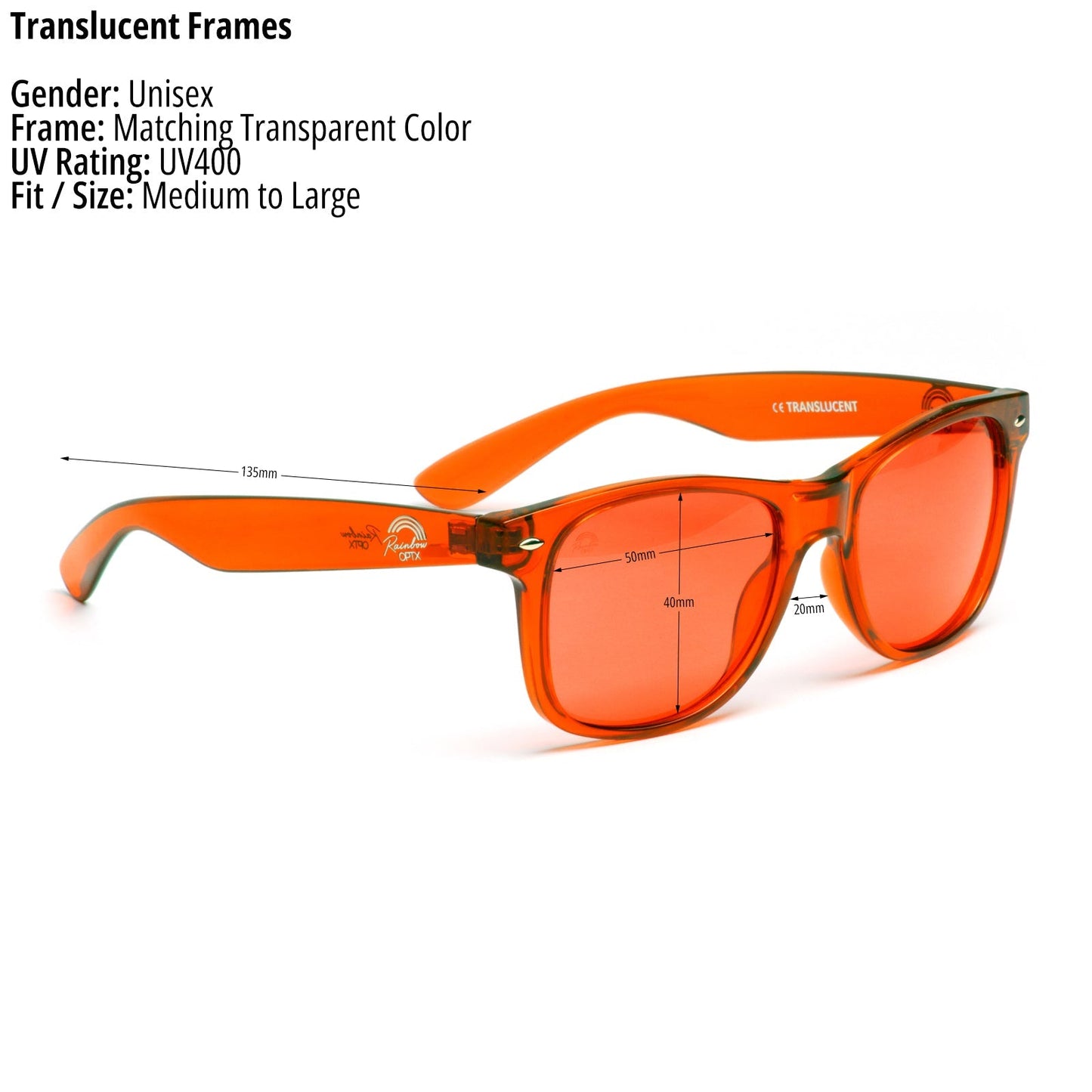The Translucent | Orange "Creativity" - Gafas Y Gafas