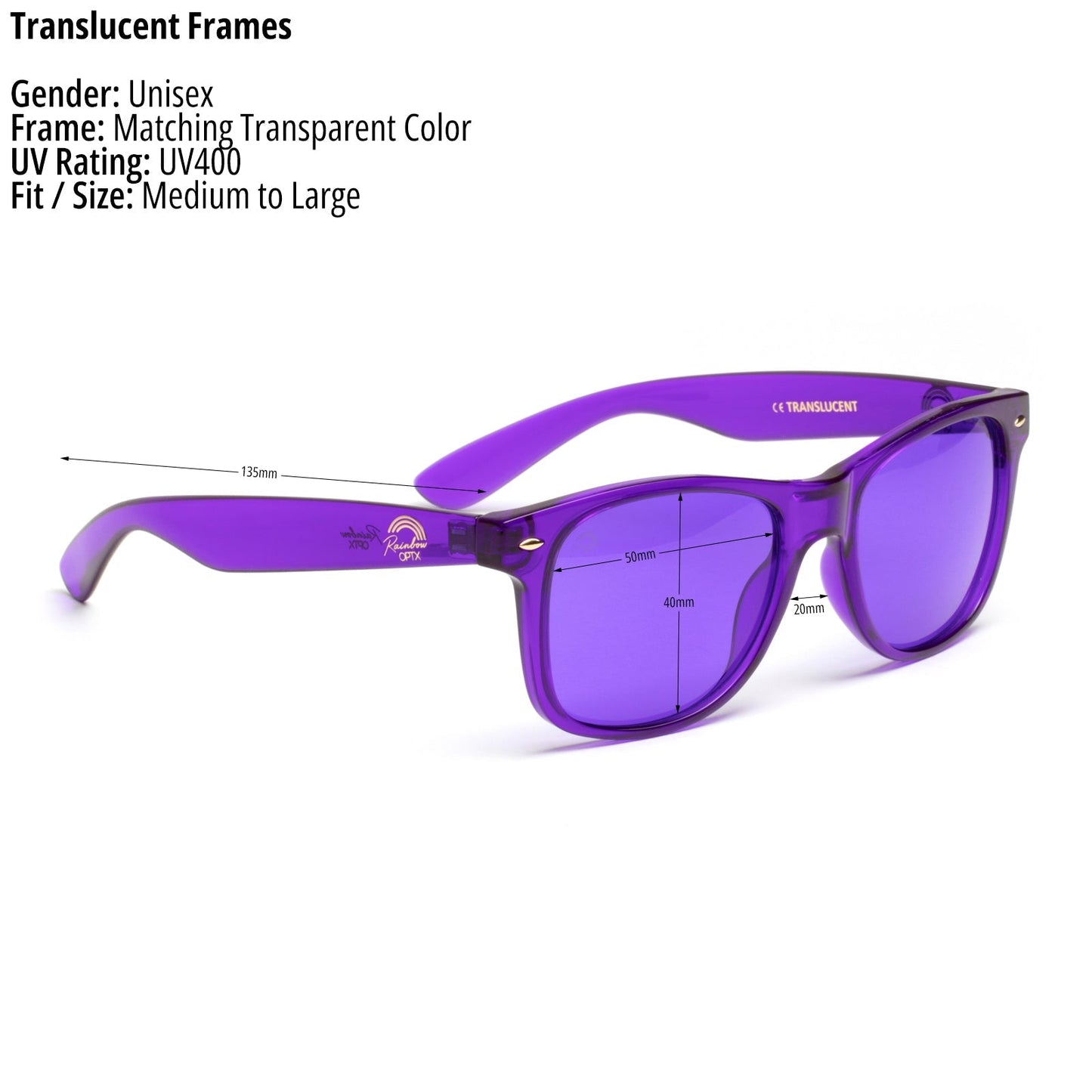 The Translucent | Violet "Wisdom" - Gafas Y Gafas