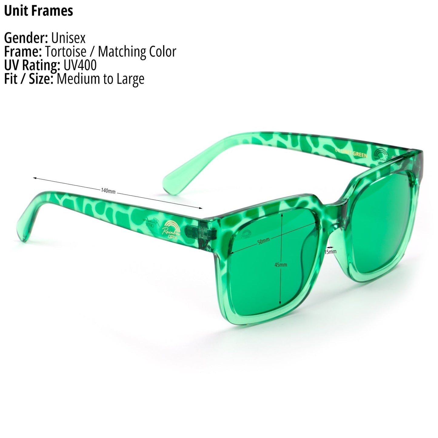 The Unit | Green "Revitalizing" - Gafas Y Gafas