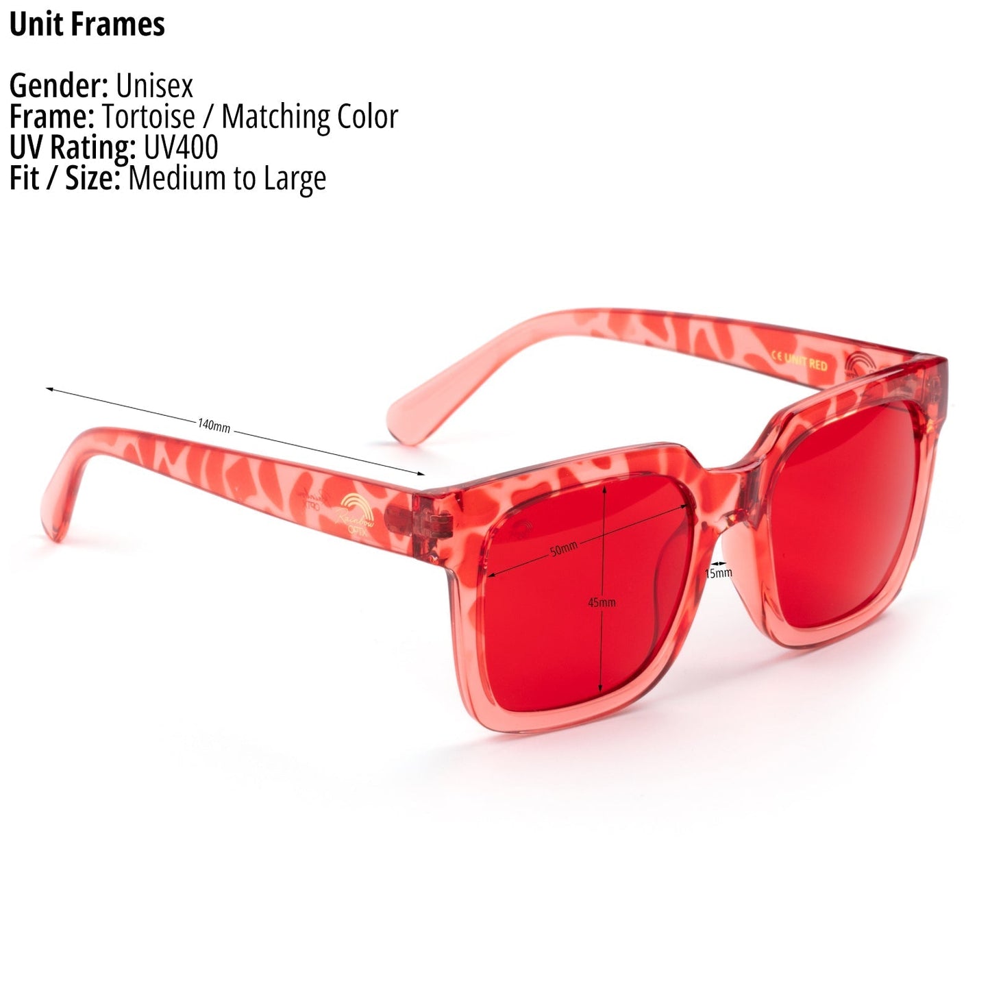 The Unit | Red "Vitality" - Gafas Y Gafas