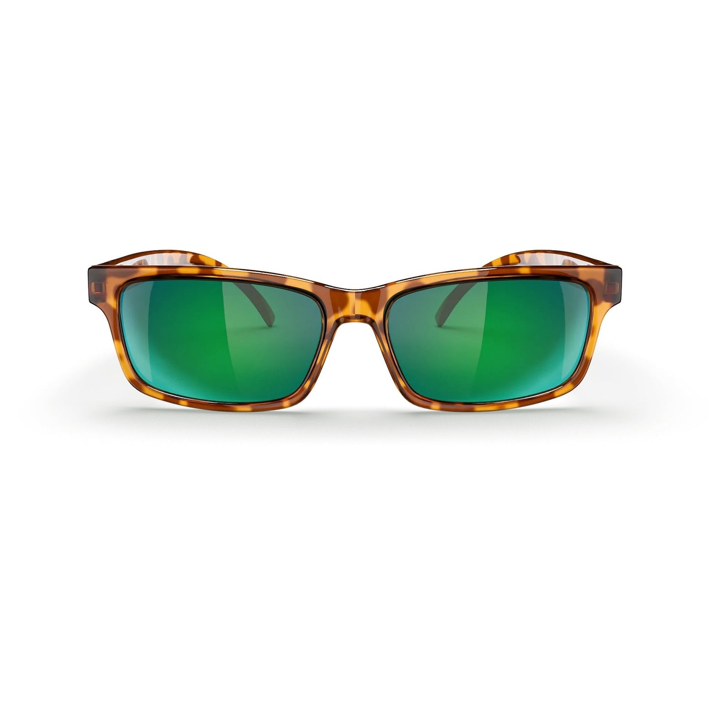 Tortoise Rectangle Prescription Polarized Polycarbonate Sunglasses - Gafas Y Gafas