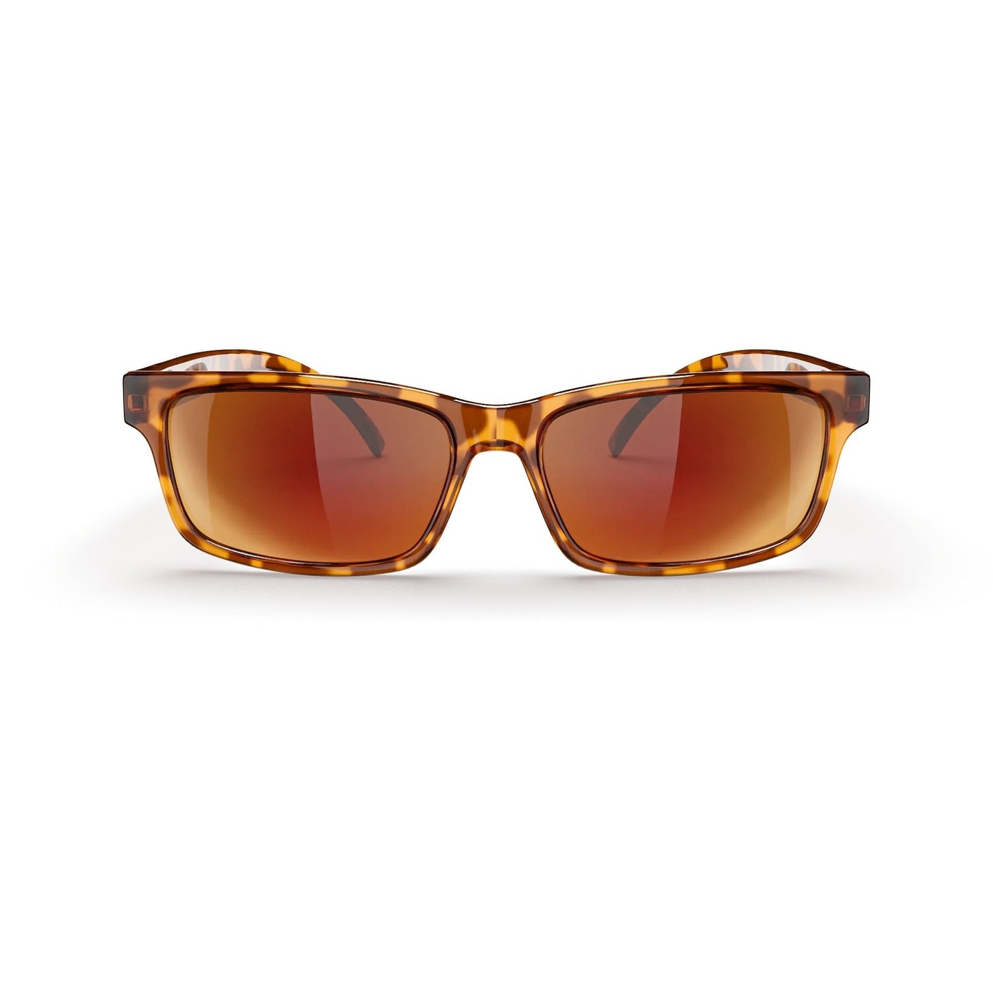 Tortoise Rectangle Prescription Polarized Polycarbonate Sunglasses - Gafas Y Gafas