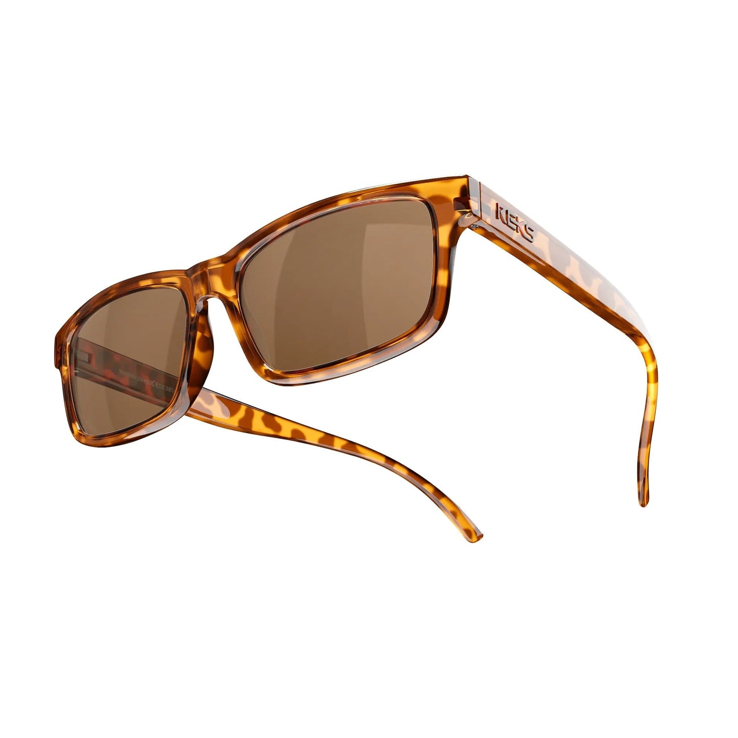 Tortoise Rectangle Prescription Polarized Polycarbonate Sunglasses - Gafas Y Gafas