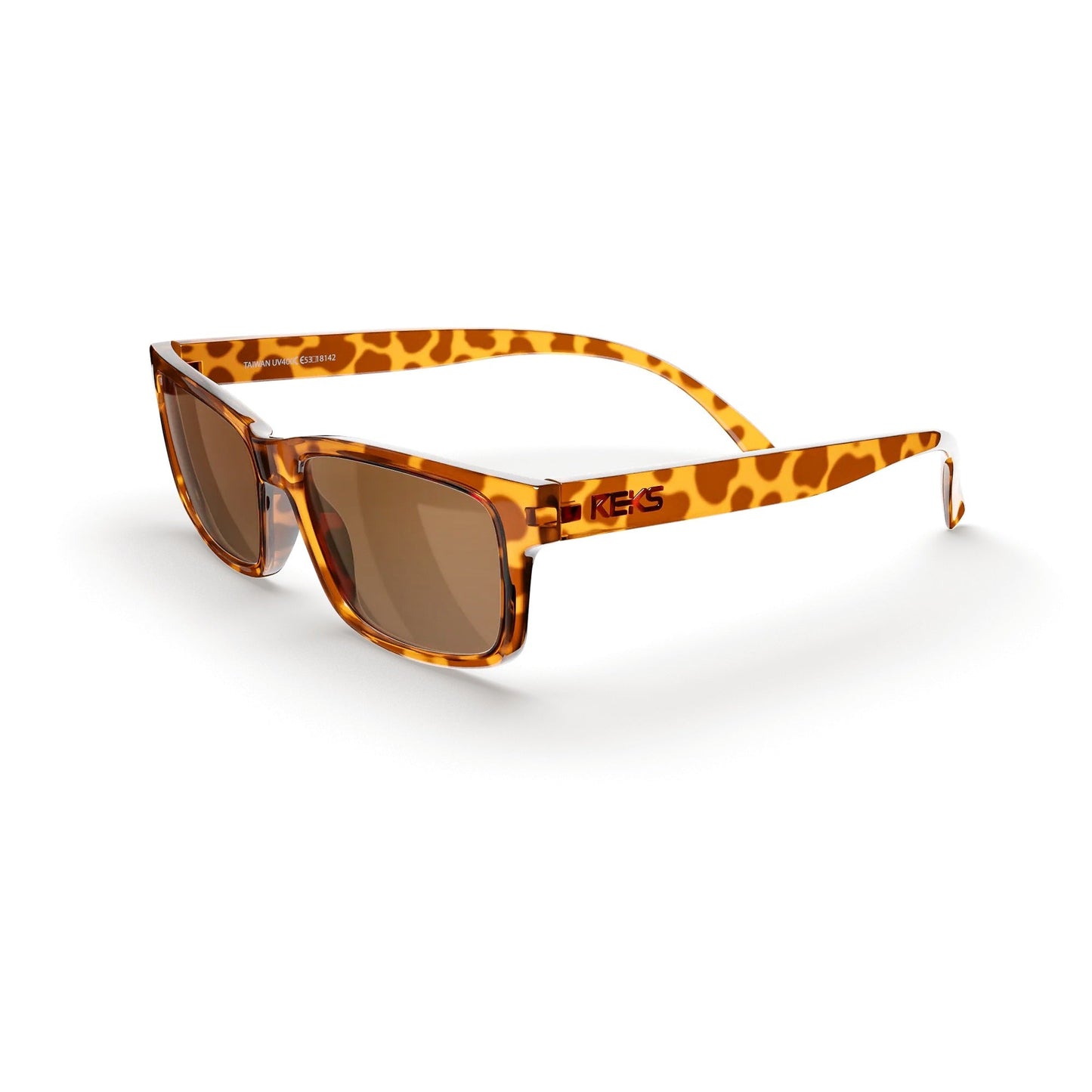 Tortoise Rectangle Prescription Polarized Polycarbonate Sunglasses - Gafas Y Gafas