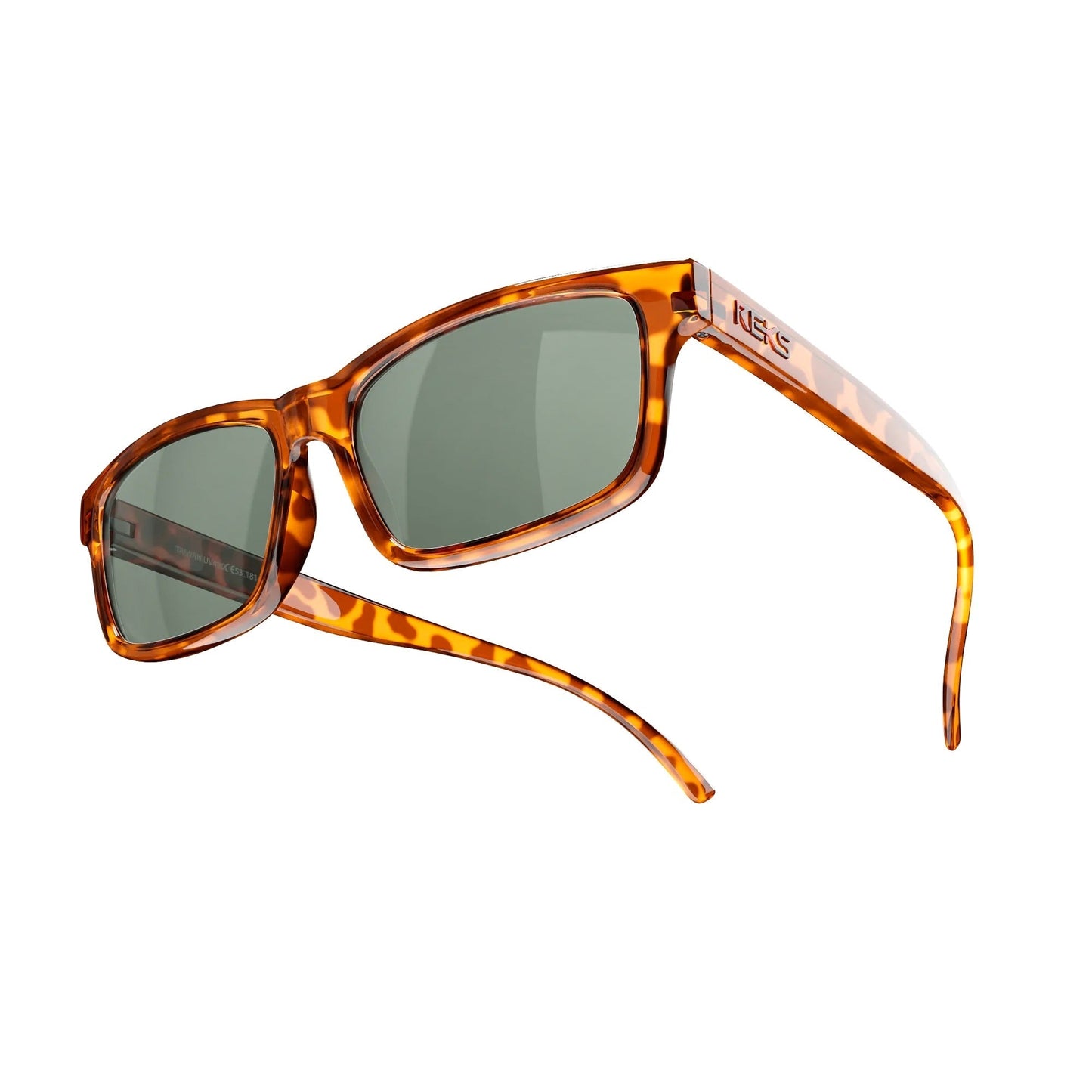 Tortoise Rectangle Prescription Polarized Polycarbonate Sunglasses - Gafas Y Gafas