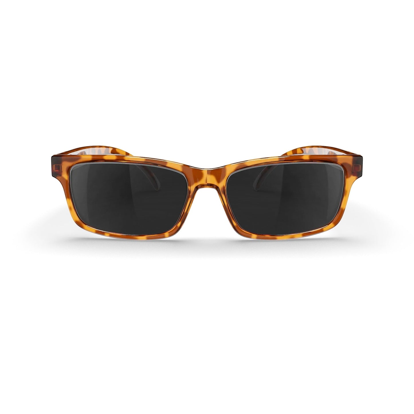 Tortoise Rectangle Prescription Polarized Polycarbonate Sunglasses - Gafas Y Gafas