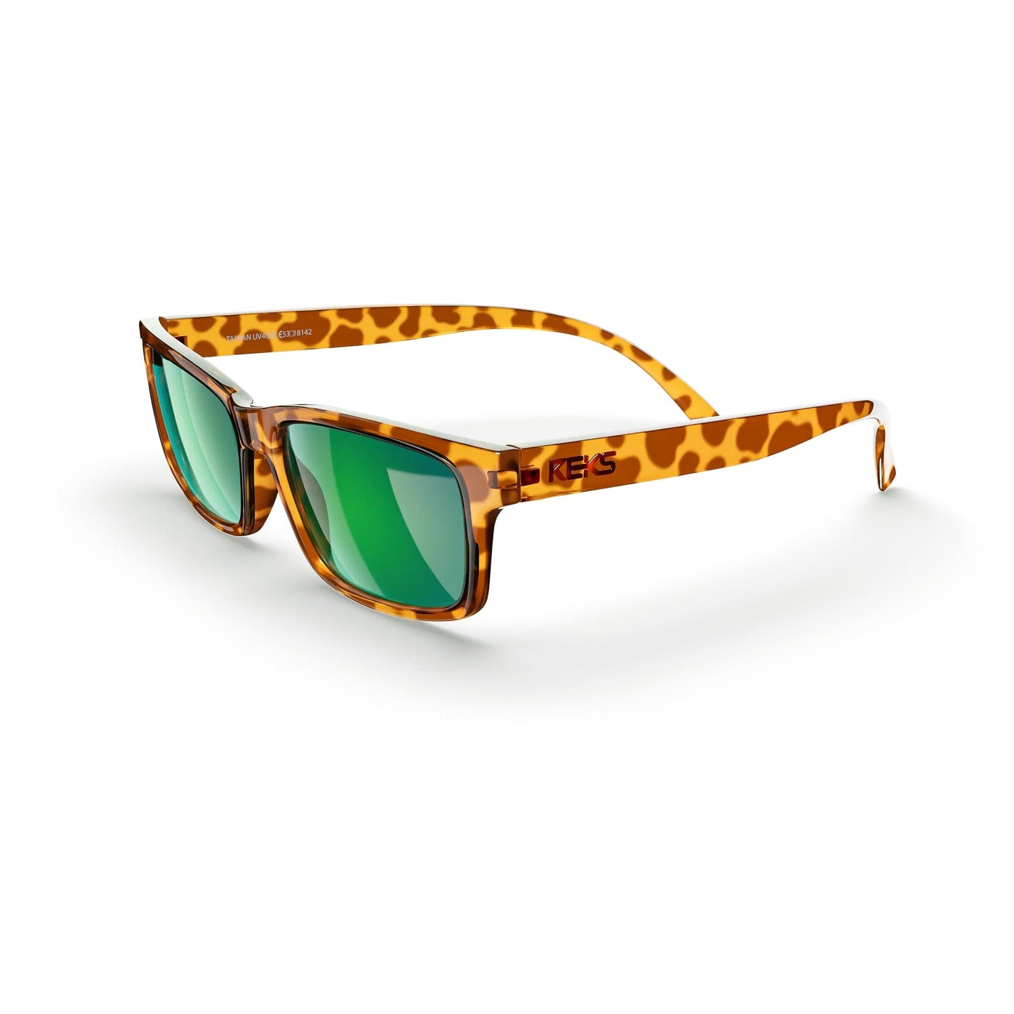 Tortoise Rectangle Prescription Polarized Polycarbonate Sunglasses - Gafas Y Gafas