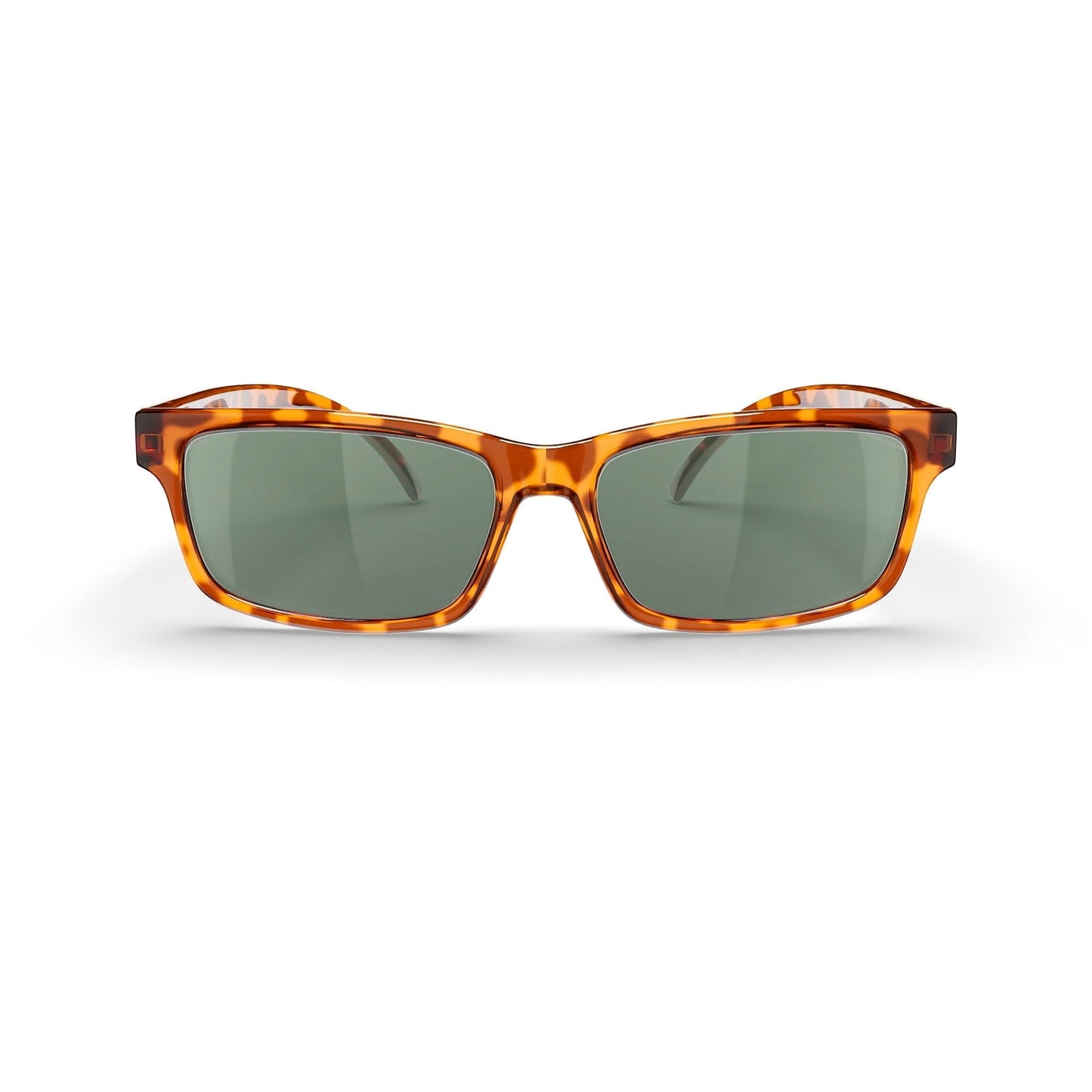 Tortoise Rectangle Prescription Polarized Polycarbonate Sunglasses - Gafas Y Gafas