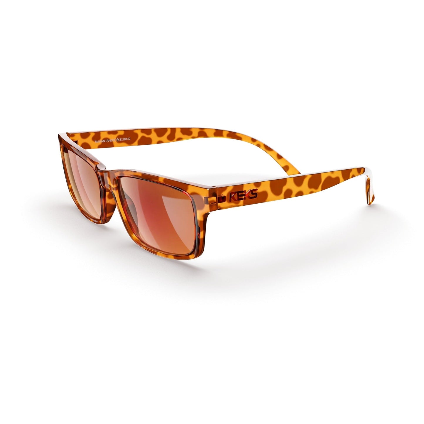 Tortoise Rectangle Prescription Polarized Polycarbonate Sunglasses - Gafas Y Gafas