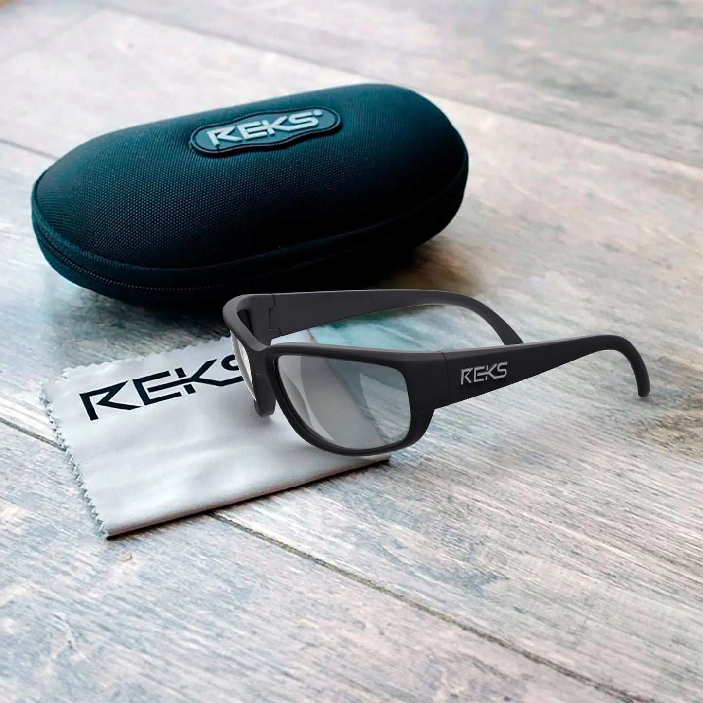 Wrap Large Prescription Polycarbonate Sunglasses - Gafas Y Gafas