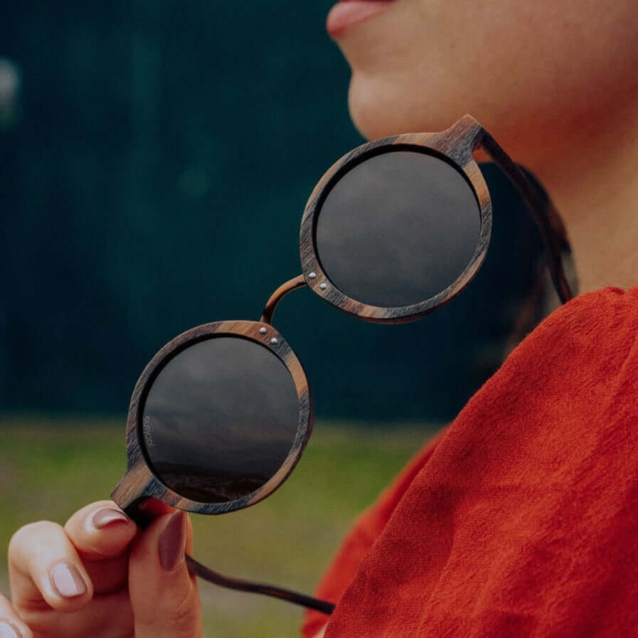 Yolinho - Unisex Wooden Sunglasses - Gafas Y Gafas