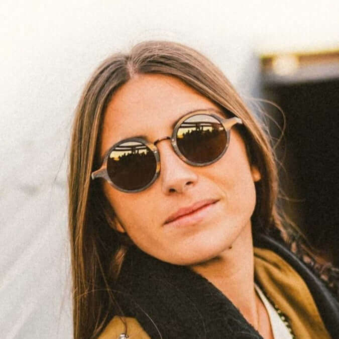 Yolinho - Unisex Wooden Sunglasses - Gafas Y Gafas