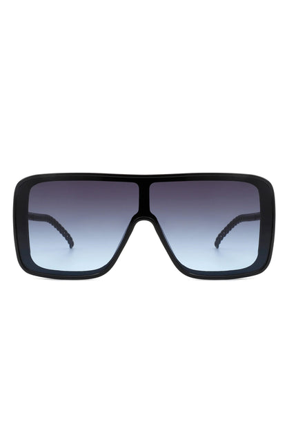 Link Black Blue Gradient Lens