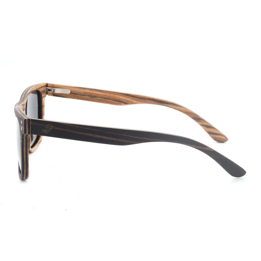 Benja - Wooden Veneer Sunglasses - Gafas Y Gafas