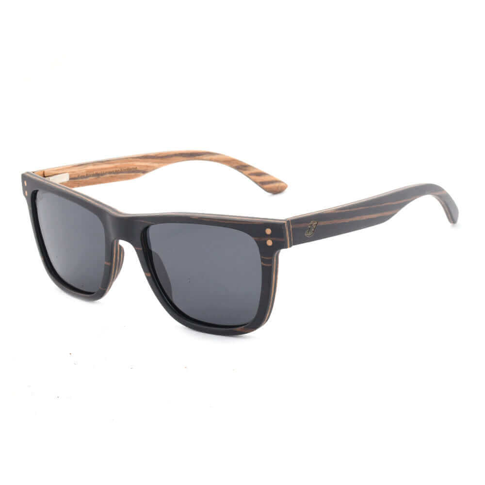 Benja - Wooden Veneer Sunglasses - Gafas Y Gafas