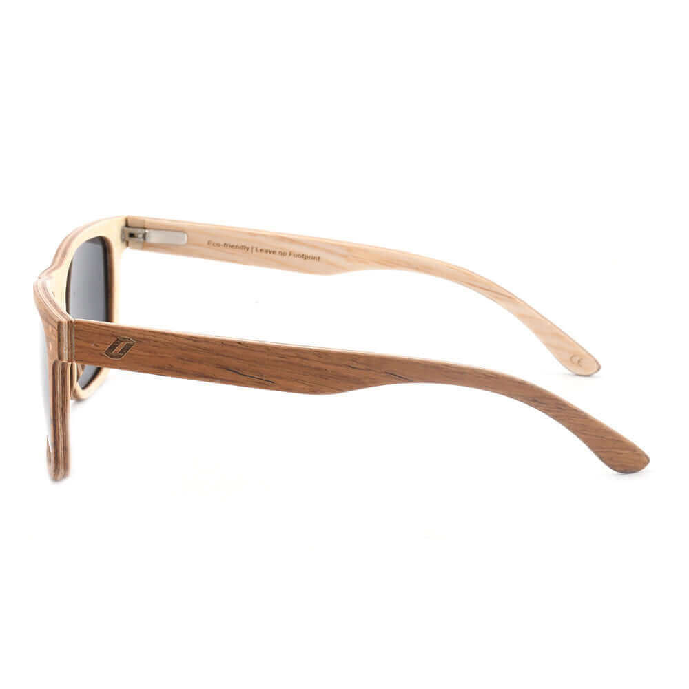 Benja - Wooden Veneer Sunglasses - Gafas Y Gafas
