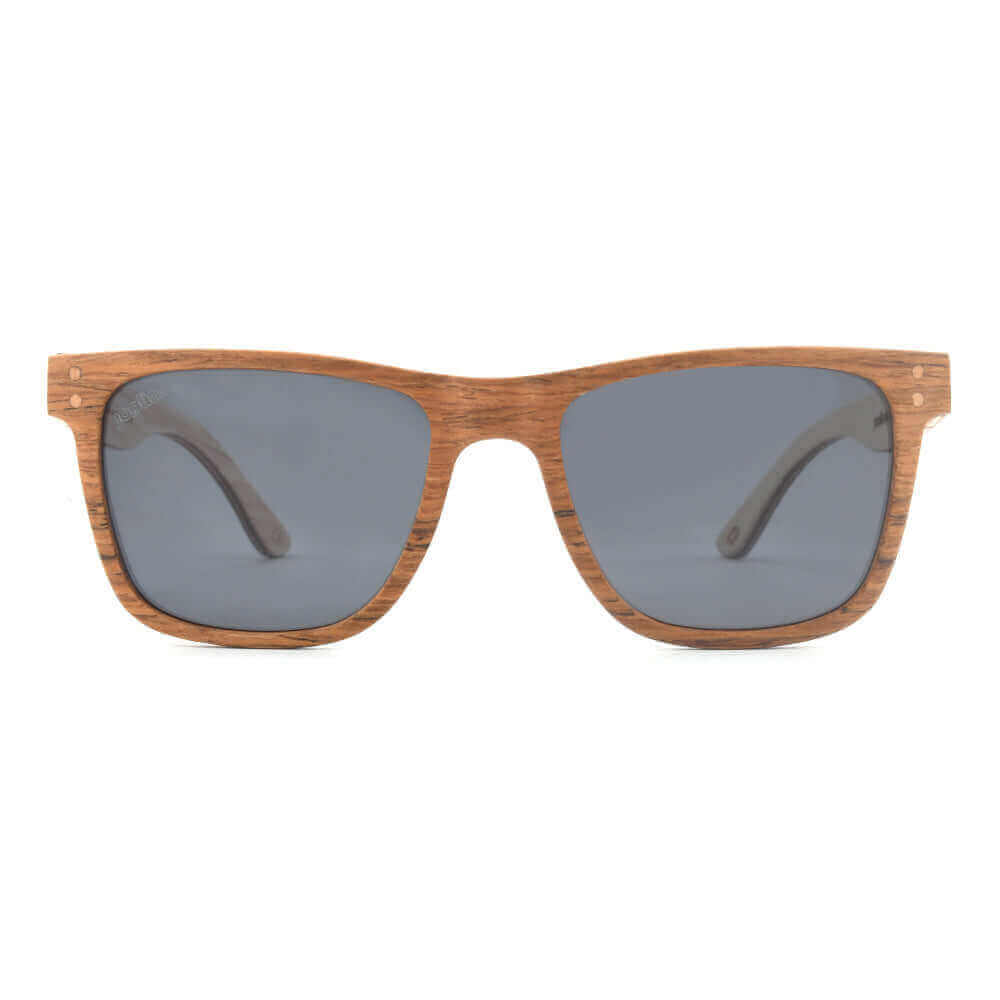 Benja - Wooden Veneer Sunglasses - Gafas Y Gafas
