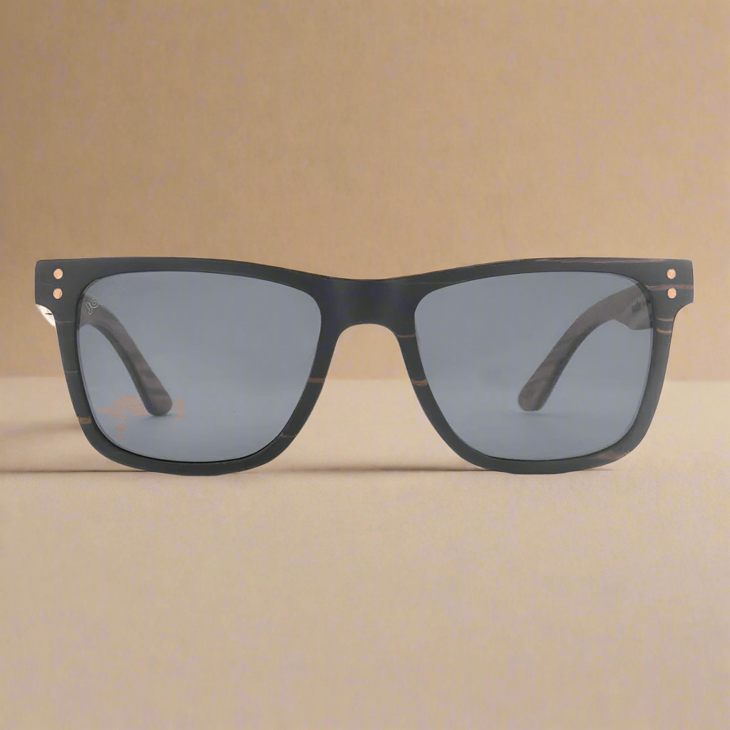Benja - Wooden Veneer Sunglasses - Gafas Y Gafas