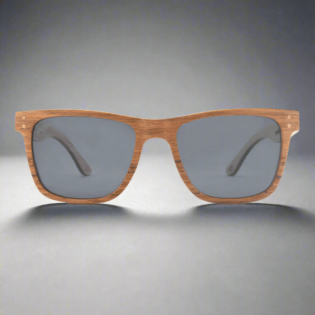 Benja - Wooden Veneer Sunglasses - Gafas Y Gafas