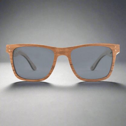 Benja - Wooden Veneer Sunglasses - Gafas Y Gafas