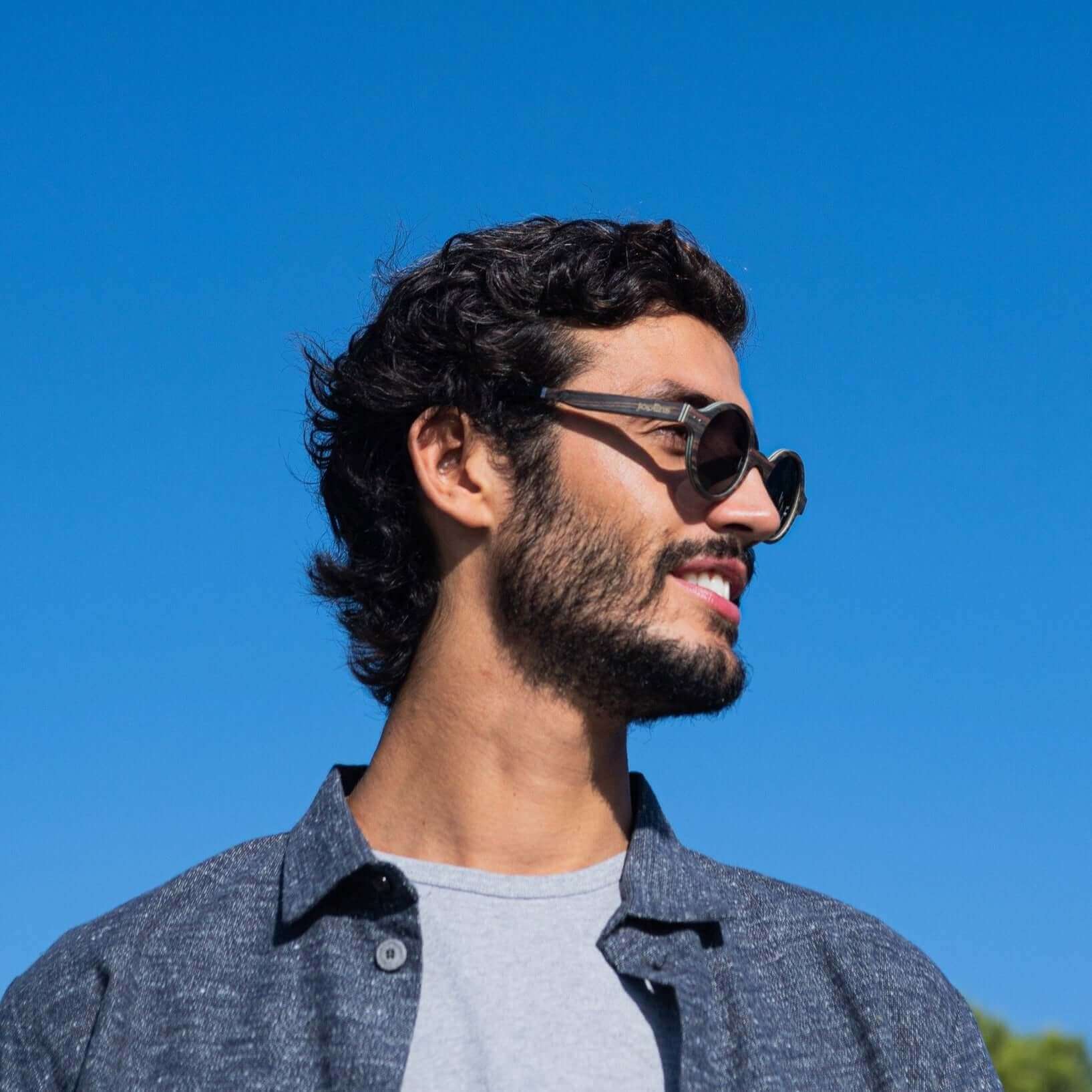 Flic - Unisex Wooden Sunglasses - Gafas Y Gafas