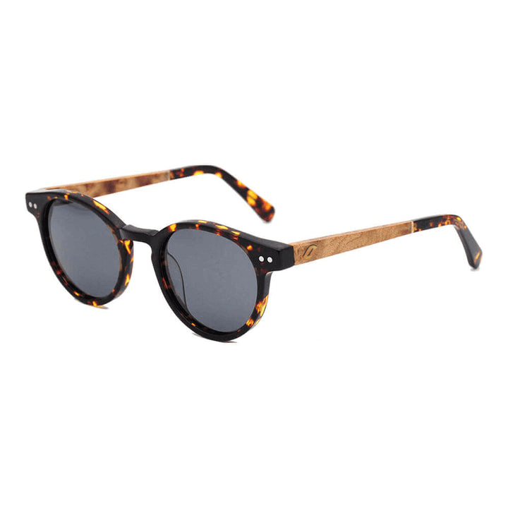 Ganges - Unisex Wood and Bio Acetate Sunglasses - Gafas Y Gafas