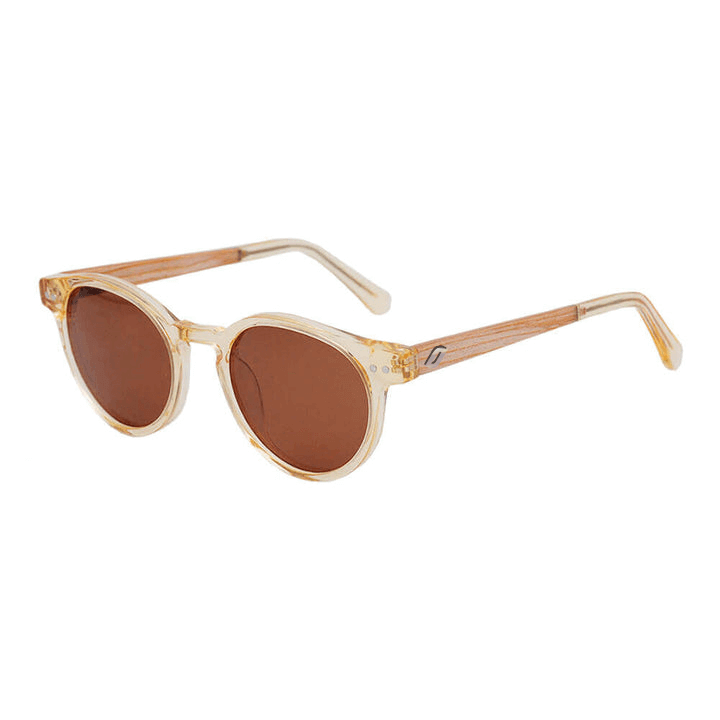 Ganges - Unisex Wood and Bio Acetate Sunglasses - Gafas Y Gafas