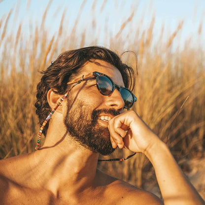 Ganges - Unisex Wood and Bio Acetate Sunglasses - Gafas Y Gafas
