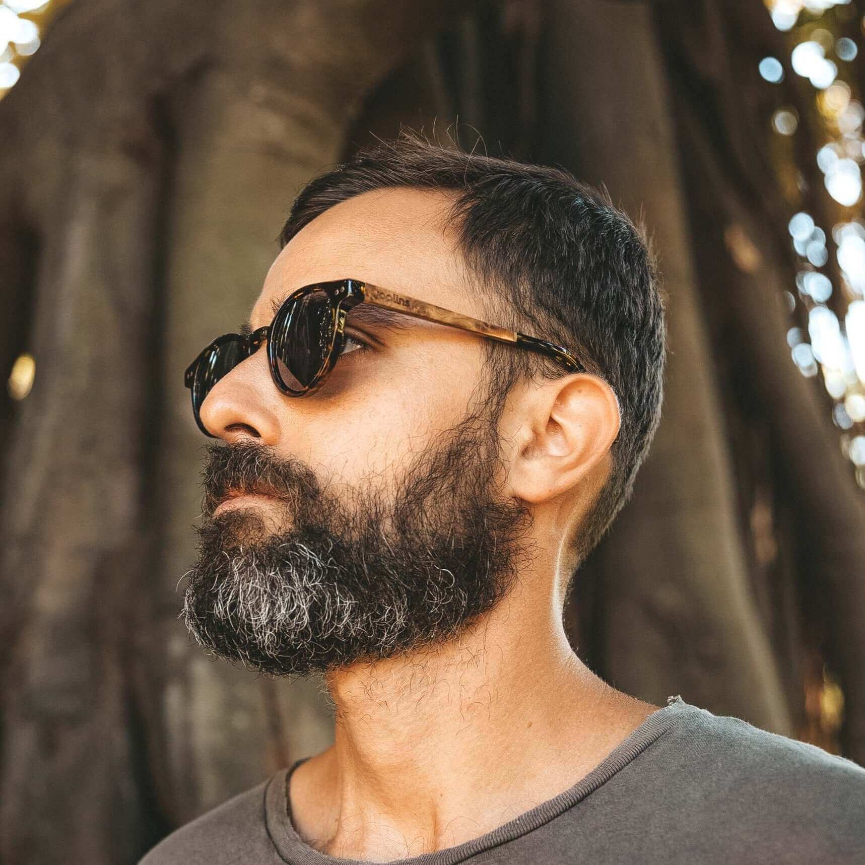 Ganges - Unisex Wood and Bio Acetate Sunglasses - Gafas Y Gafas