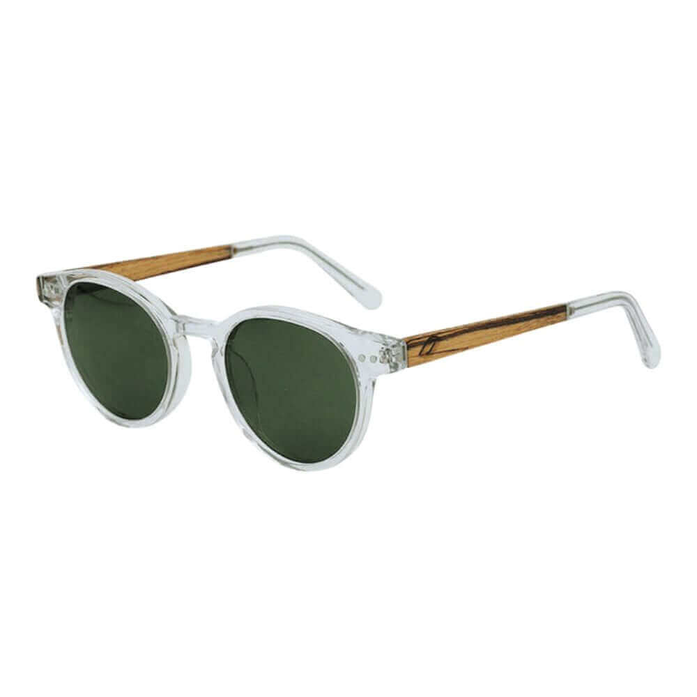 Ganges - Unisex Wood and Bio Acetate Sunglasses - Gafas Y Gafas