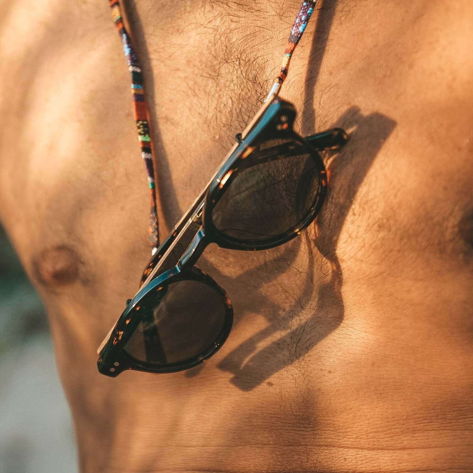 Ganges - Unisex Wood and Bio Acetate Sunglasses - Gafas Y Gafas