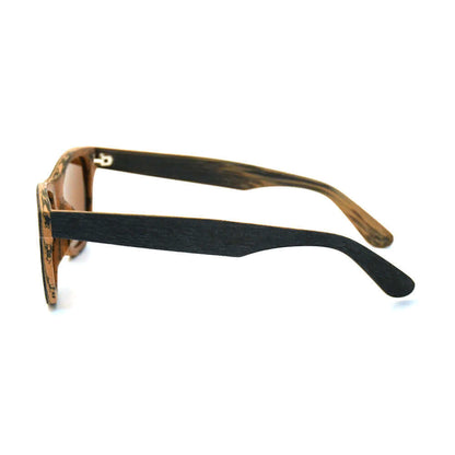 Moon - Unisex Wooden Sunglasses - Gafas Y Gafas