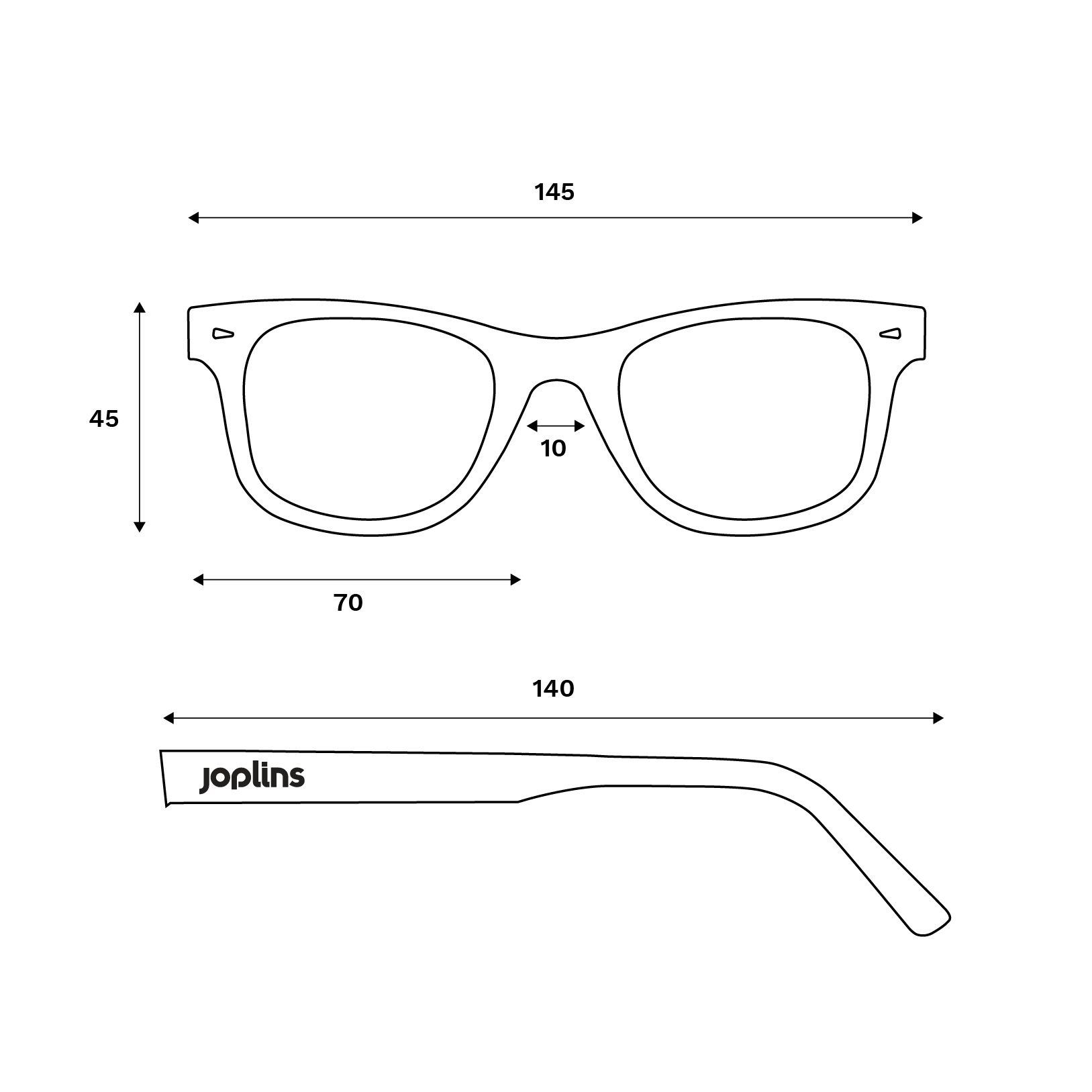 Moon - Unisex Wooden Sunglasses - Gafas Y Gafas