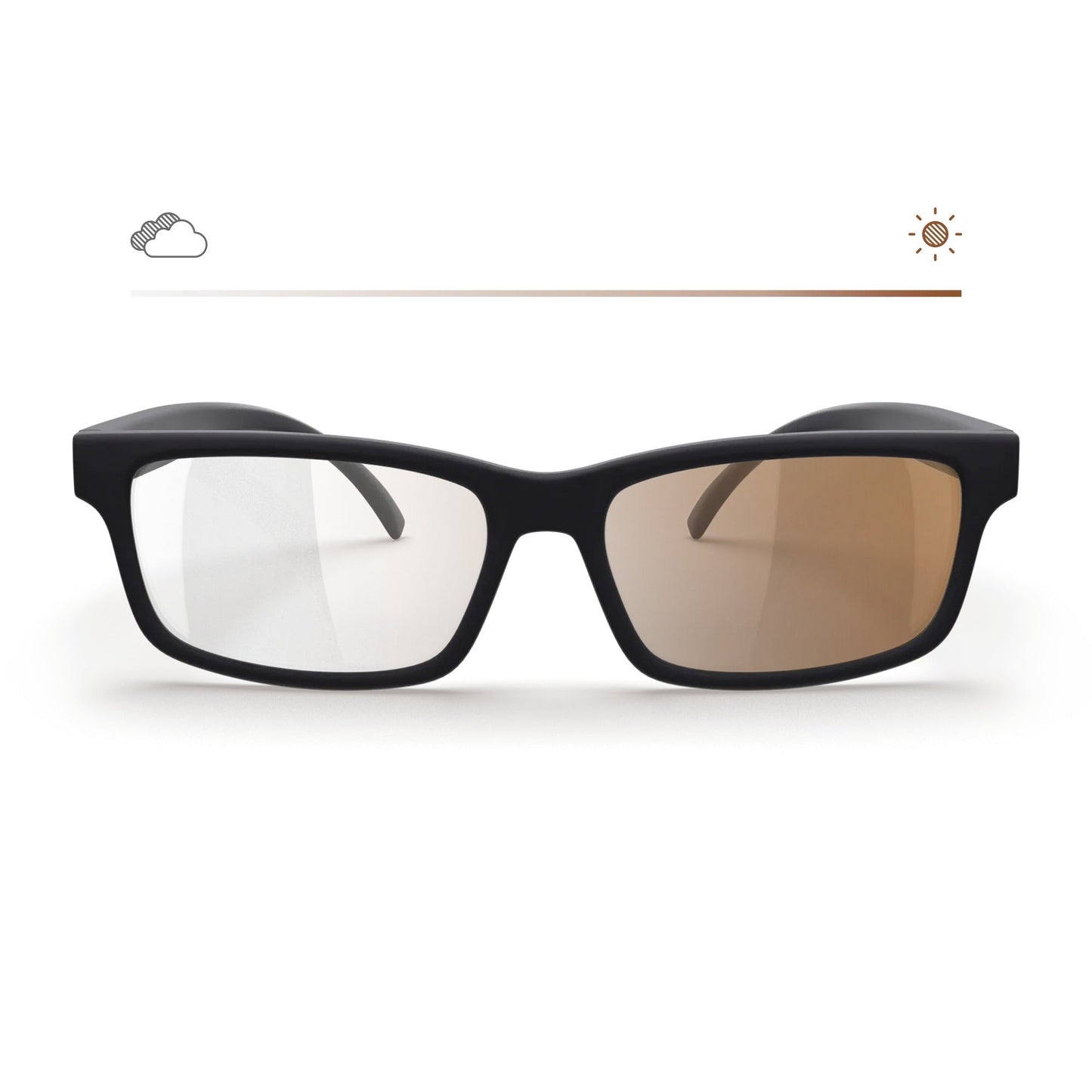 Rectangle Transitions® Xtra Active Prescription Sunglasses - Gafas Y Gafas