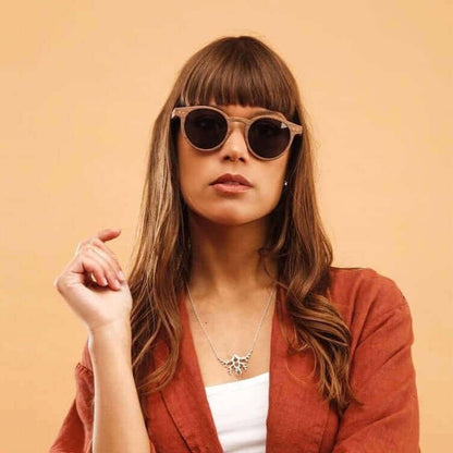 Stinson - Unisex Wooden Sunglasses - Gafas Y Gafas