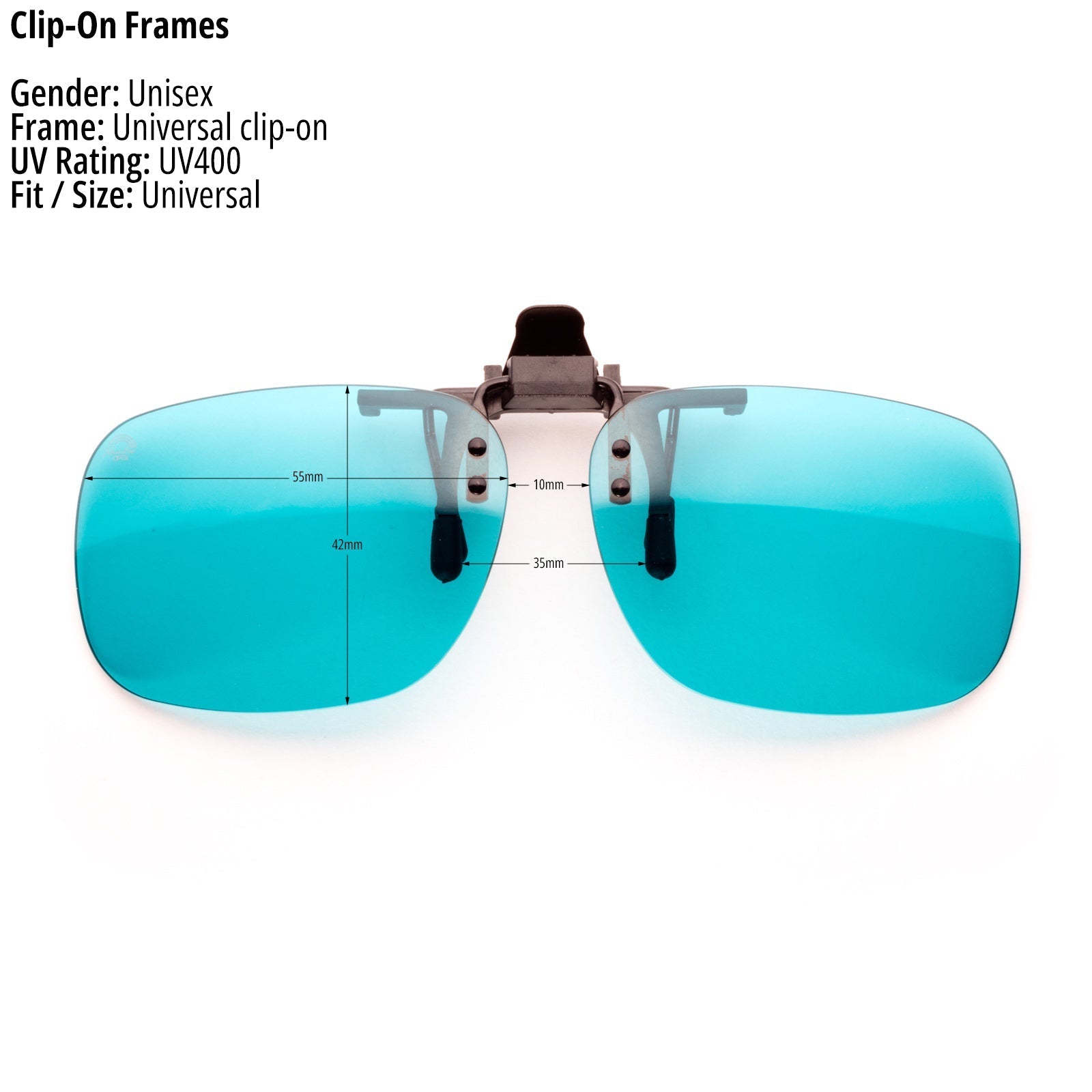 The Clip - Ons | Aqua "Calm" - Gafas Y Gafas