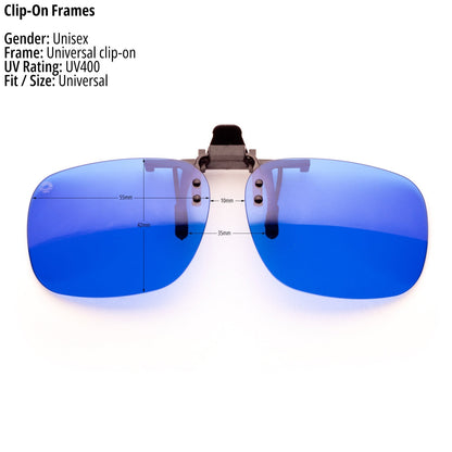 The Clip - Ons | Blue "Voice" - Gafas Y Gafas