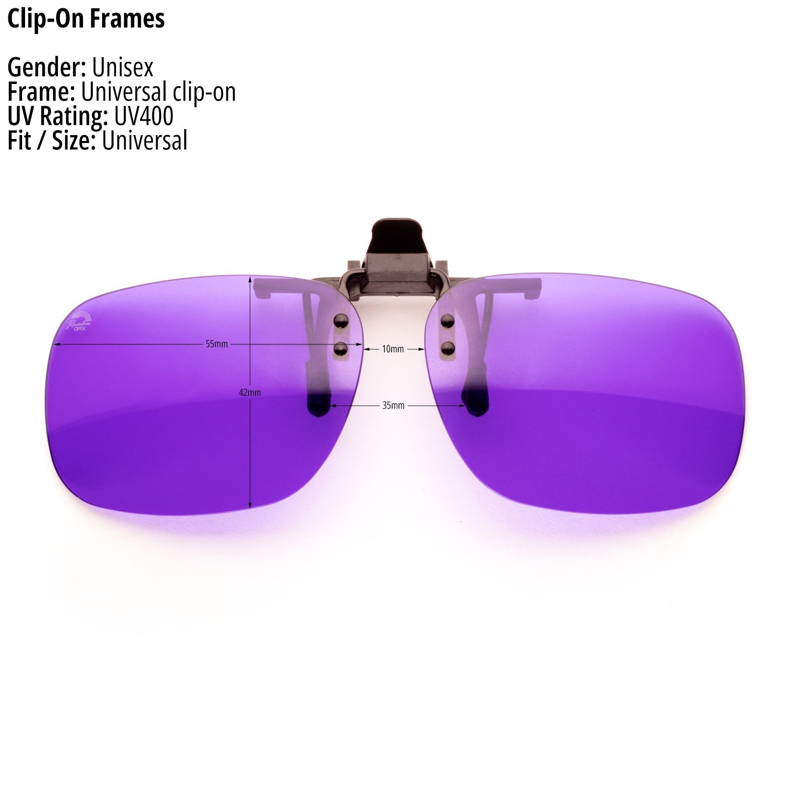The Clip - Ons | Indigo "Intuition" - Gafas Y Gafas